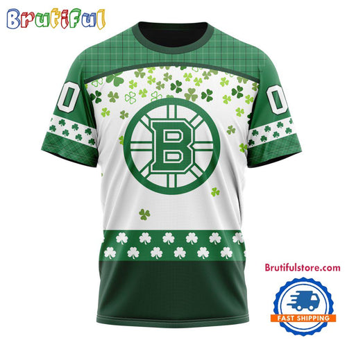 NHL Boston Bruins St. Patrick’s Day For Hockey Fans New Design T Shirt