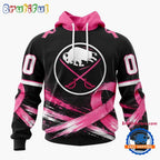 NHL Buffalo Sabres 2026 Hockey Pink Fights Breast Cancer Design Hoodie, TShirt, Sweatshirt