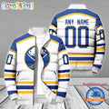 NHL Buffalo Sabres Hockey Team Personalized Away New Puffer Jacket