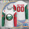 NHL Buffalo Sabres Personalized Mexican Heritage Hockey Jersey