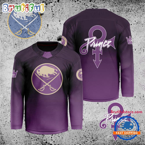 NHL Buffalo Sabres Personalized Prince Night Hockey Jersey