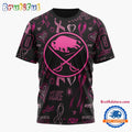 NHL Buffalo Sabres Special Pink Breast Cancer Awareness New Design T Shirt