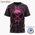 NHL Buffalo Sabres Special Pink Breast Cancer Awareness New Design T Shirt