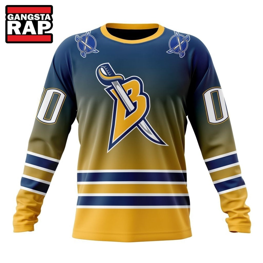 NHL Buffalo Sabres Special Retro Gradient Design Hoodie, T Shirt