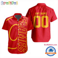 NHL Calgary Flames New Design Hawaiian Shirt, Hockey Team Button Shirt