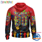 NHL Calgary Flames Special Autism Awareness Personalization Hoodie, TShirt, Sweatshirt