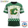 NHL Calgary Flames St. Patrick’s Day For Hockey Fans New Design T Shirt
