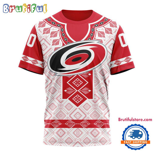 NHL Carolina Hurricanes Hockey Team Native Heritage Design T Shirt, Hoodie, Sweatshirt