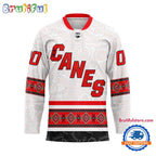 NHL Carolina Hurricanes Personalized Native American Hockey Jersey