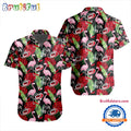 NHL Carolina Hurricanes Special Flamingo Hawaiian Design Button Shirt