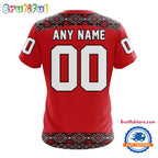 NHL Carolina Hurricanes Special Native American Heritage Design T Shirt, Hoodie, Sweatshirt