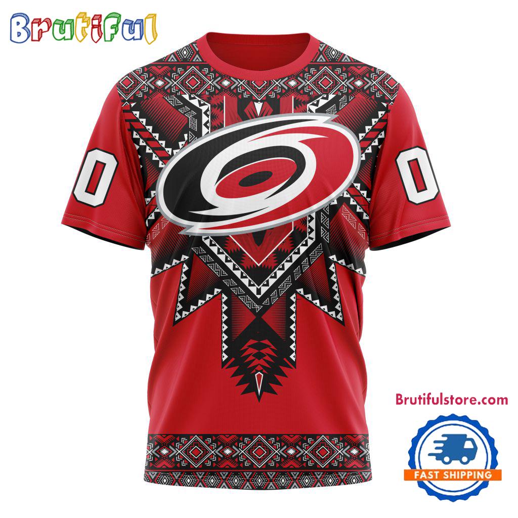NHL Carolina Hurricanes Special Native American Heritage Design T Shirt, Hoodie, Sweatshirt