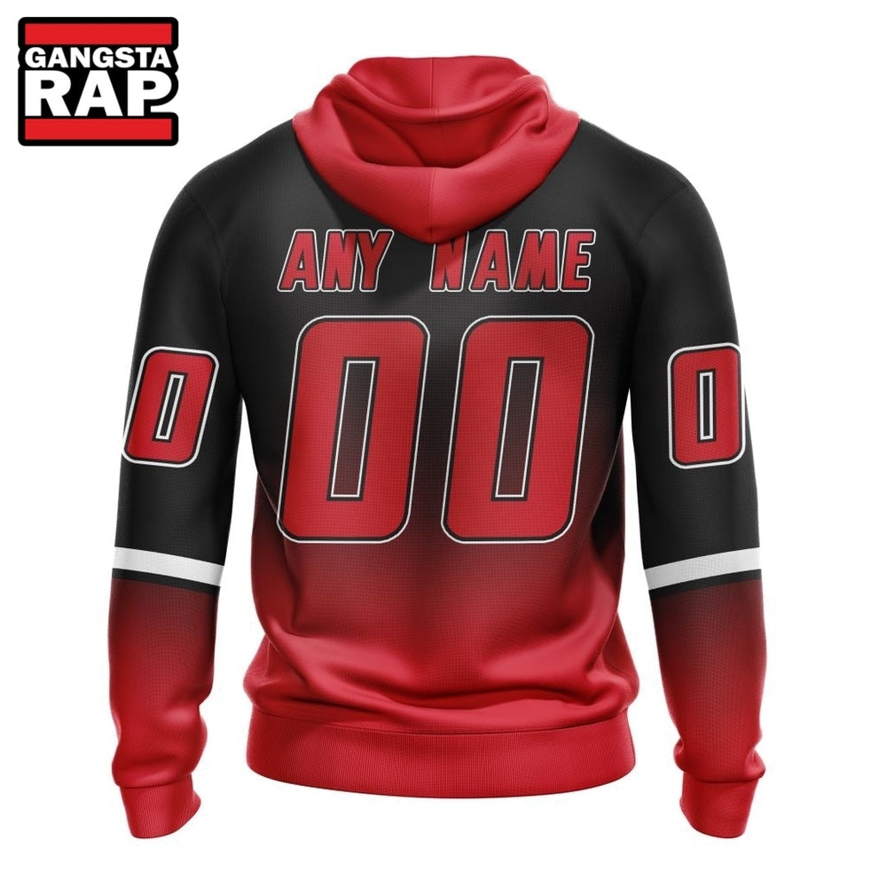 NHL Carolina Hurricanes Special Retro Gradient Design Hoodie, T Shirt