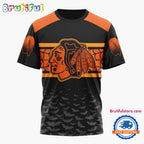 NHL Chicago Blackhawks Halloween Design Personalized Hoodie, T Shirt, Sweatshirt