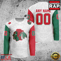 NHL Custom Name Number Chicago Blackhawks Mexican Heritage New Design Hockey Jersey