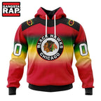 NHL Chicago Blackhawks Special Retro Gradient Design Hoodie, T Shirt