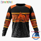 NHL Colorado Avalanche Halloween Design Personalized Hoodie, T Shirt, Sweatshirt