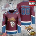 NHL Custom Name Number Colorado Avalanche Jelly Roll New Design Hockey Jersey