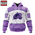 NHL Colorado Avalanche Special Lavender Fight Cancer Hoodie, T Shirt