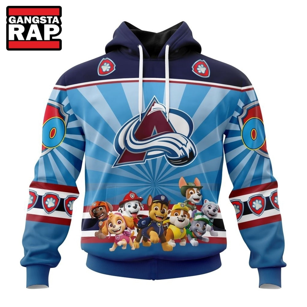 NHL Colorado Avalanche Special Paw Patrol Kits Hoodie, T Shirt