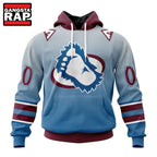 NHL Colorado Avalanche Special Retro Gradient Design Hoodie, T Shirt