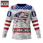 NHL Columbus Blue Jackets Armed Forces Appreciation Design Hoodie, T Shirt
