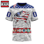 NHL Columbus Blue Jackets Armed Forces Appreciation Design Hoodie, T Shirt