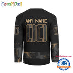 NHL Columbus Blue Jackets Military Appreciation Design Hockey Jersey