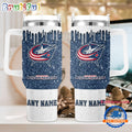 NHL Columbus Blue Jackets Personalized Stanley Diamond Tumbler 40oz