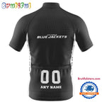 NHL Columbus Blue Jackets Special Mono Cycling Jersey, Hockey Team Design Jersey