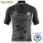NHL Columbus Blue Jackets Special Mono Cycling Jersey, Hockey Team Design Jersey