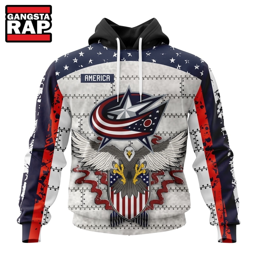NHL Columbus Blue Jackets Specialized In US Concepts Unisex Hoodie, T Shirt