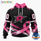 NHL Dallas Stars 2026 Hockey Pink Fights Breast Cancer Design Hoodie, TShirt, Sweatshirt