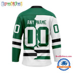 NHL Dallas Stars Home Mix Away New Design Hockey Jersey