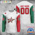 NHL Dallas Stars Personalized Mexican Heritage Hockey Jersey