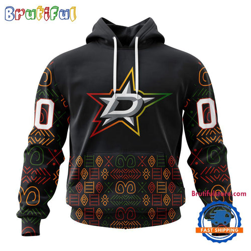 NHL Dallas Stars Special Design For Black History Month Hoodie, TShirt, Sweatshirt