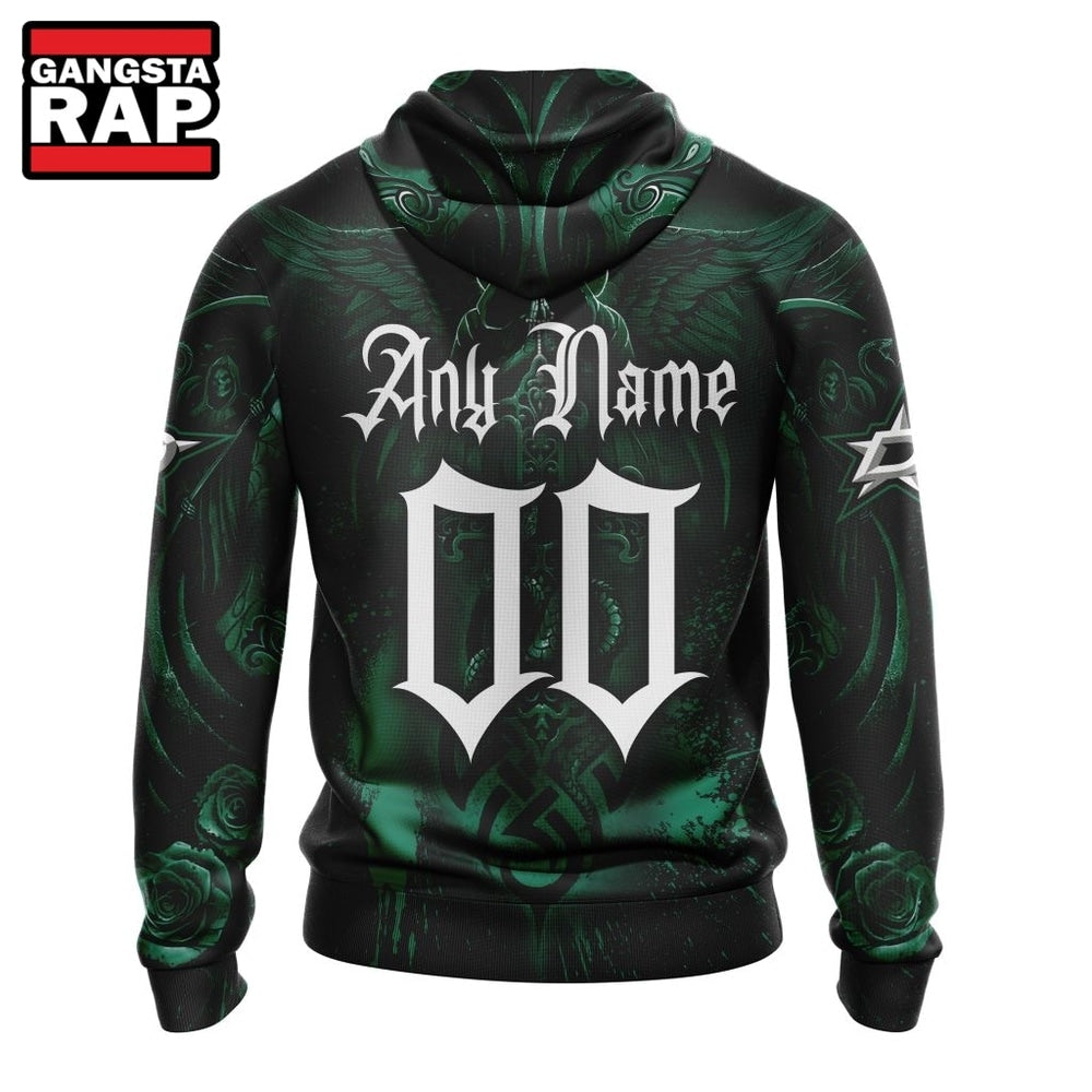 NHL Dallas Stars Special Design Halloween With Skull Art Hoodie, T Shirt