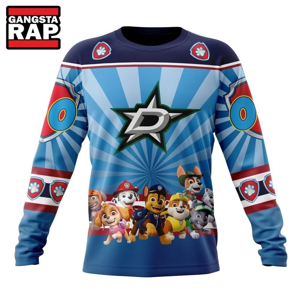 NHL Dallas Stars Special Paw Patrol Kits Hoodie, T Shirt