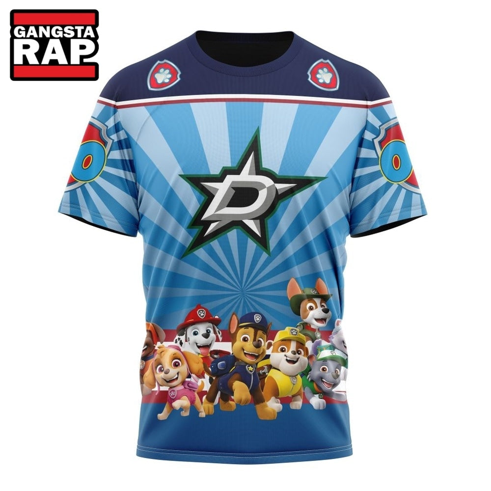 NHL Dallas Stars Special Paw Patrol Kits Hoodie, T Shirt