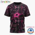 NHL Dallas Stars Special Pink Breast Cancer Awareness New Design T Shirt