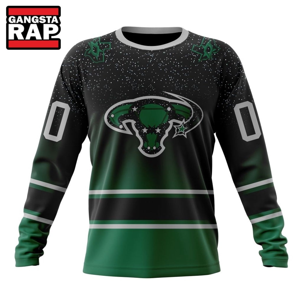 NHL Dallas Stars Special Retro Gradient Design Hoodie, T Shirt