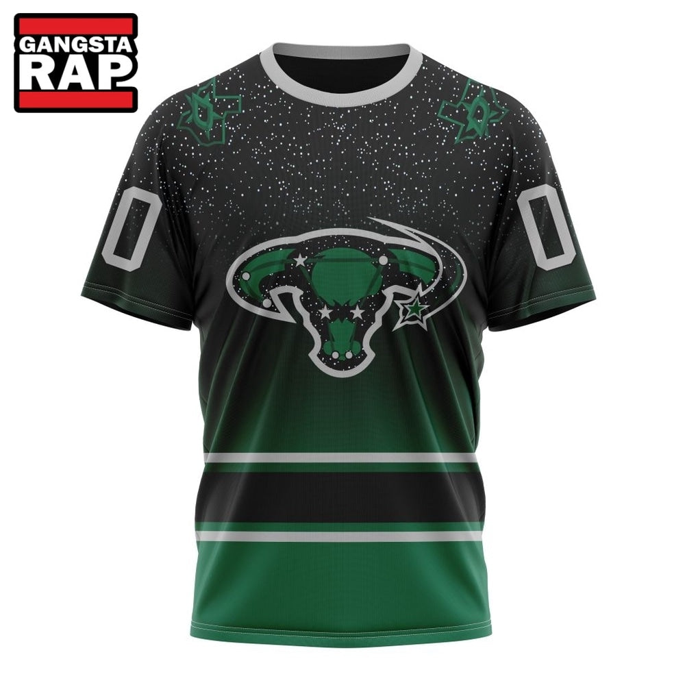 NHL Dallas Stars Special Retro Gradient Design Hoodie, T Shirt