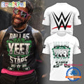 NHL Dallas Stars x YEET White 3D Shirt