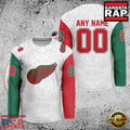 NHL Custom Name Number Detroit Red Wings Mexican Heritage New Design Hockey Jersey