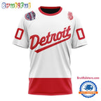 NHL Detroit Red Wings Personalized 2025 Stadium Series Design Hoodie T-Shirt