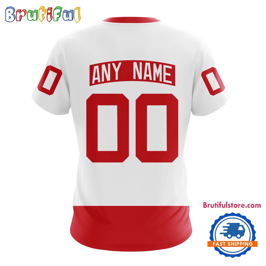 NHL Detroit Red Wings Personalized 2025 Stadium Series Design Hoodie T-Shirt