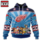 NHL Detroit Red Wings Special Paw Patrol Kits Hoodie, T Shirt