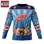 NHL Detroit Red Wings Special Paw Patrol Kits Hoodie, T Shirt