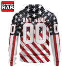 NHL Detroit Red Wings Specialized Kits For Honor USS Military Hoodie, T Shirt