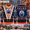 NHL Edmonton Oilers Funny Body Christmas Ugly Sweater